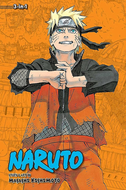 Naruto (3-in-1 Edition), Vol. 22