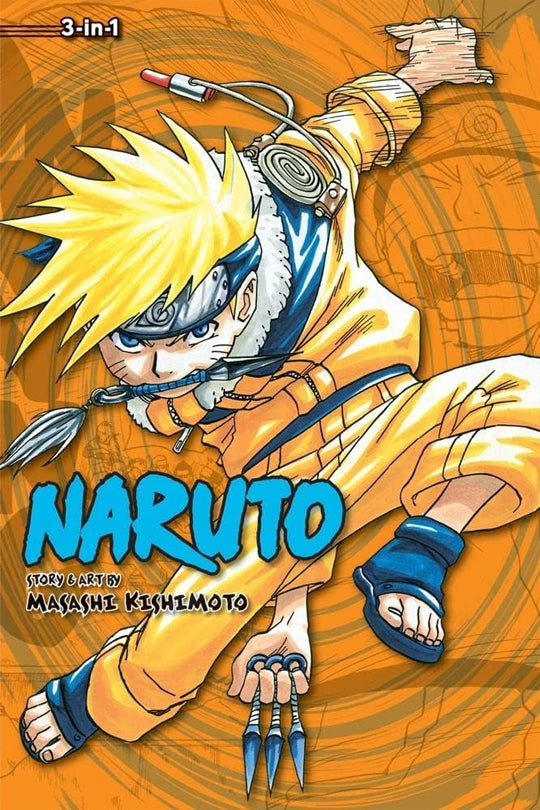 Naruto (3-in-1 Edition), Vol. 02