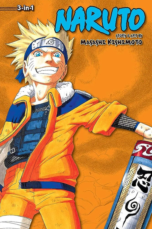 Naruto (3-in-1 Edition), Vol. 04