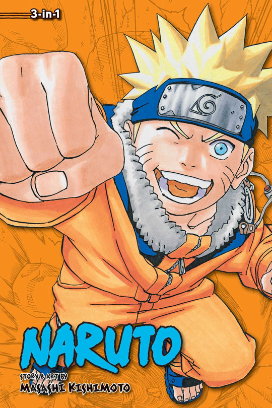 Naruto (3-in-1 Edition), Vol. 07